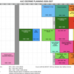 Début de saison 2026-2027